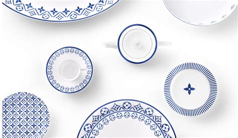 The first Louis Vuitton tableware collection 